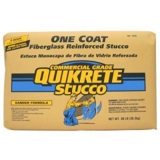 Quikrete 80 lb. 1 Coat Fiberglass Reinforced Stucco 120080
