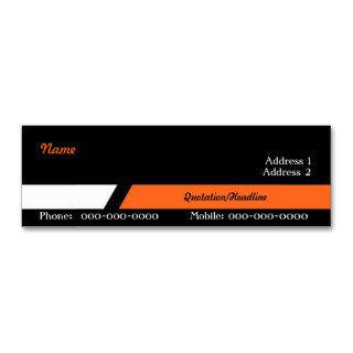 Sales Manager Business Card