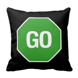 The Stop Go Pillow