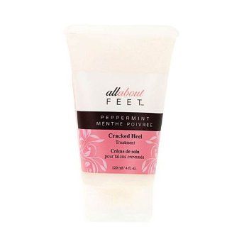 All About Feet Peppermint CRACKED HEEL TREATMENT 4 oz  Foot Care Products  Beauty
