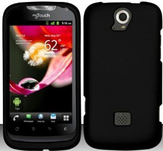 Black Hard Snap On Case Cover Faceplate Protector for Huawei myTouch Q U8730 (T Mobile) + Free Texi Gift Box Cell Phones & Accessories