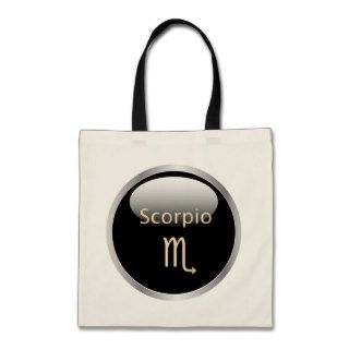 Scorpio zodiac astrology star sign tote bag