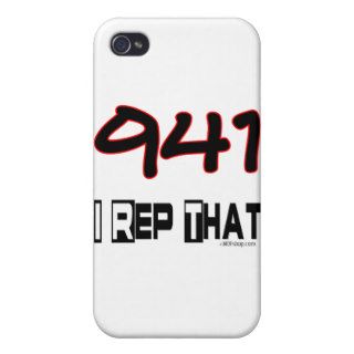 I Rep That 941 Area Code iPhone 4/4S Cover