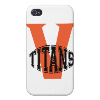 Volusia Titans Football And Cheer Case For iPhone 4