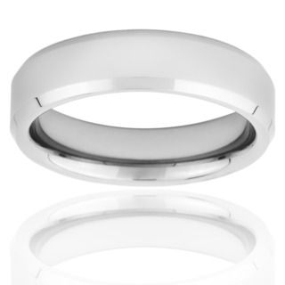 Men's Tungsten Wedding style Band (6 mm) Men's Rings