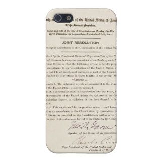21st Constitutional Amendment Ending Prohibition Cases For iPhone 5