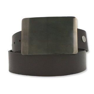 Gun Metal Smart Belt Buckle Jewelry