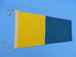 Number 5   Nautical Cloth Signal Pennant   20"   Signs & Flags   Nautical Decor Toys & Games