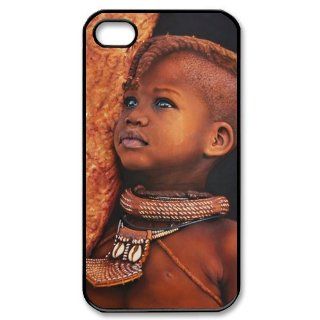Custom Africa Cover Case for iPhone 4 4S PP 0326 Cell Phones & Accessories