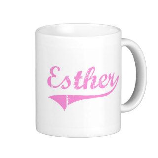 Esther Classic Style Name Mug