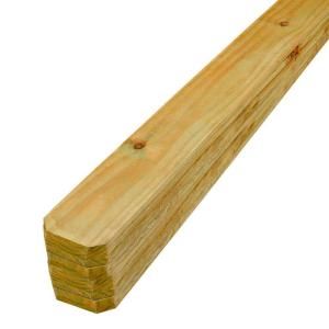 5/8 in. x 5 1/2 in. x 6 ft. Pressure Treated Wood Pine Dog Eared Picket (10 Pack) 030210950