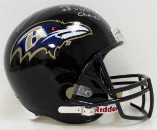 Ray Lewis Signed Helmet   FS Inscribed SB XLVII Champs JSA   Autographed NFL Helmets at 's Sports Collectibles Store