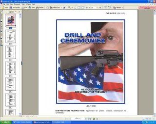 U.S. Army FM 3 21.5 Drill And Ceremonies Manual Of Arms For   M4, M14 Carbine, M16, M1903, M1917, Rifle, Sword and Saber Drills, Parades, Funerals, Colors, Honor Guards, Retreats & Reveilles Field Manual Guide Book on CD ROM 