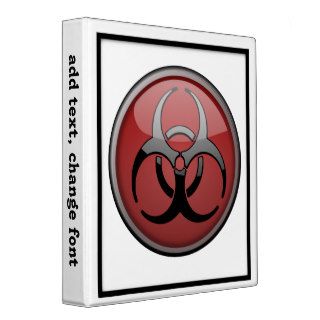 BioHazard Toxic Vinyl Binders