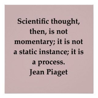 jean piaget quote print