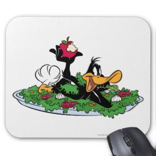 Daffy Duck Thanksgiving Durky Platter Mouse Pad