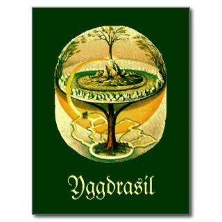 Yggdrasil, Tree Of Life Post Cards