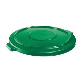 Round Container Lid, Green, 20 G
