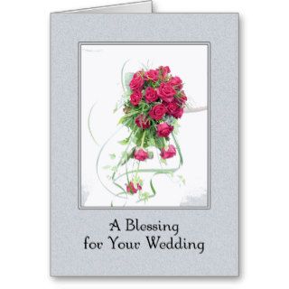A Wedding Blessing Greeting Card