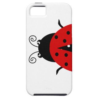 Cute Lovely Red Ladybug iPhone 5 Cases