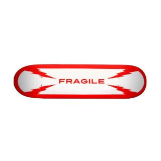 Fragile Symbol Skateboard Mini
