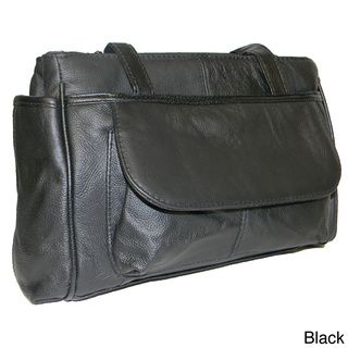 Hollywood Tag Cowhide Leather Shoulder Bag Shoulder Bags