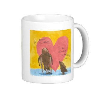Knee Surgery ~ Strength courage birds unique art Coffee Mug