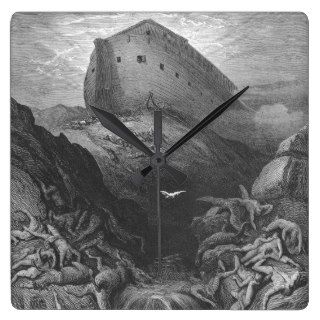 Gustave Doré   A Dove Is Sent Forth the Ark Wallclock