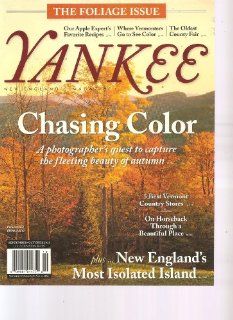 Yankee Magazine (Chasing Color, September October 2011) Books