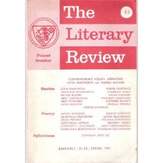 The Literary Review Poland Number Spring 1967 (The Literary Review, Volume 10, Number 3) Clarence R. Decker, Charles Angoff Books