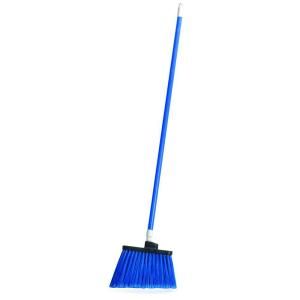 Carlisle 56 in. Sparta Spectrum Duo Sweep Angle Broom with Flagged Bristle in Blue (Case of 12) 4108214