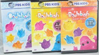 PBS Kids BoohBah DVDs Set   Squeaky Socks / Hot Dog / Snowman  Other Products  