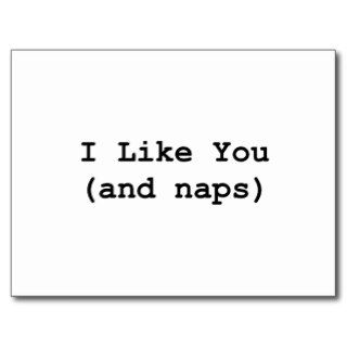 Like You Naps Post Cards