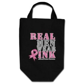 Real Men Wear Pink Bags