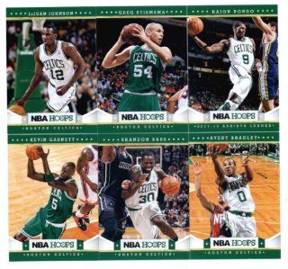 2012 13 Panini NBA Hoops Boston Celtics Team Set (10 Cards)  Kevin Garnett, 2 Rajon Rondo, Ray Allen, Paul Pierce, Bass Bradley, Rivers, JaJuan Johnson RC & Stiemsa RC  at 's Sports Collectibles Store