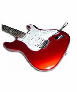 Red Stratocaster inspired Electric Guitar Acoustic Guitars