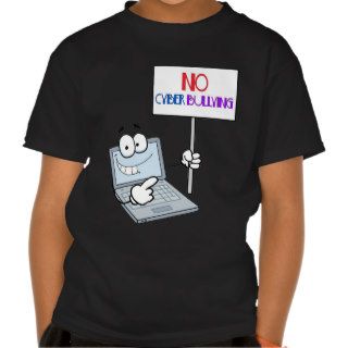 No Cyber Bullying Computer Tshirt