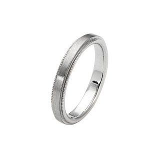 14Kt White Gold Wedding Ring for Men & Women Jewelry