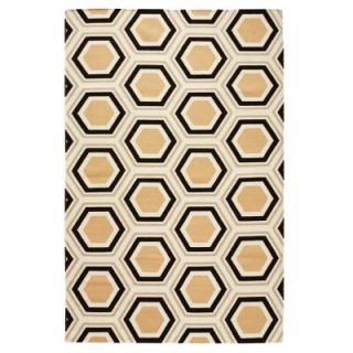 Home Decorators Collection Castleberry Brown and Gold 2 ft. x 3 ft. Accent Rug 0788700310