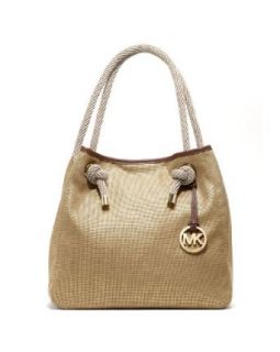Michael Kors Marina Large Grab Bag   Metallic Gold Shoulder Handbags Shoes
