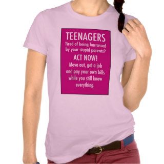 Message to Teens T Shirt