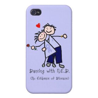 Dancing with N.E.D.   Lavender Ribbon iPhone 4/4S Cases