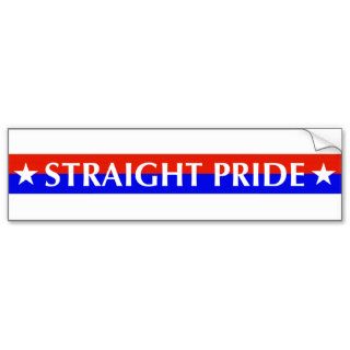 Straight Pride Bumper Sticker