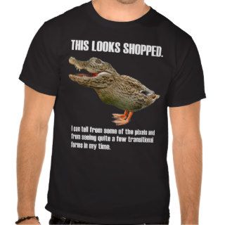 The Crocoduck Deception T Shirts