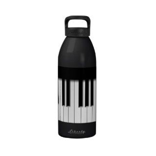 Piano Keyboard Keys Drinking Bottle