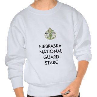 nebraska unit patch pullover sweatshirt