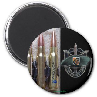 5th special forces group green berets vets Magnet