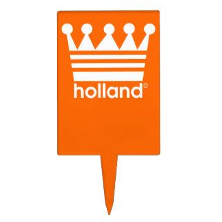 Holland Sport Logo Koningsdag Taart Prikker Cake Picks