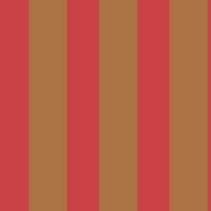 The Wallpaper Company 56 sq. ft. Red Large Scale Stripe Wallpaper WC1281124
