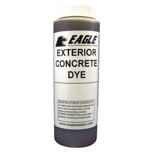 Eagle 1 gal. Red Rock Exterior Concrete Dye Stain Makes with Acetone from 8 oz. Concentrate EDERR